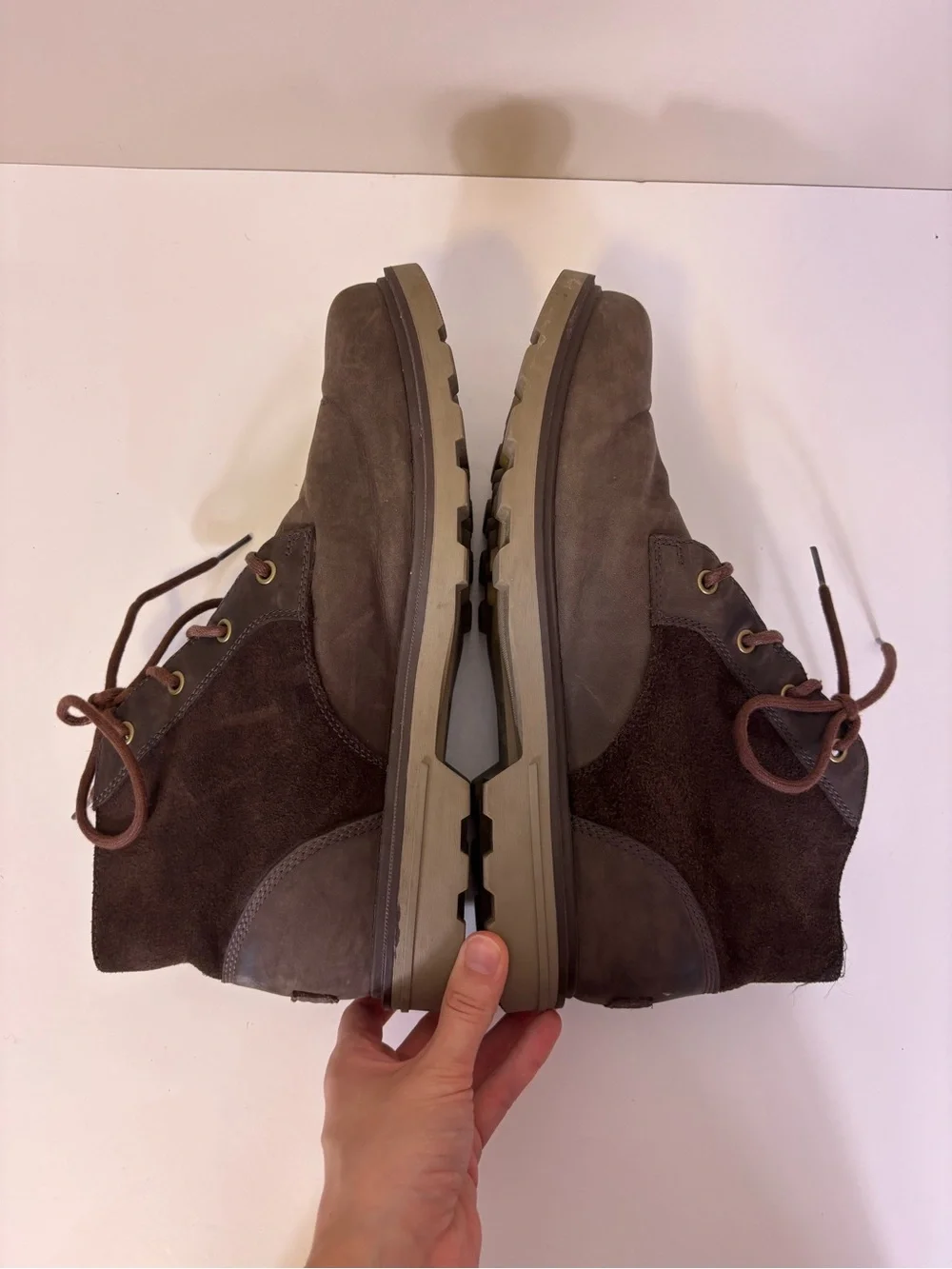 Sorel Men's Brown Suede & Leather Chukka Boots 12